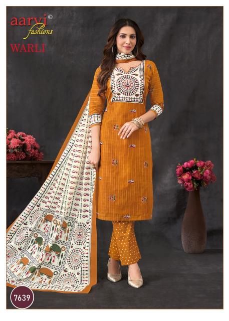 Aarvi warli vol-1 cotton satin kurtis wholesale